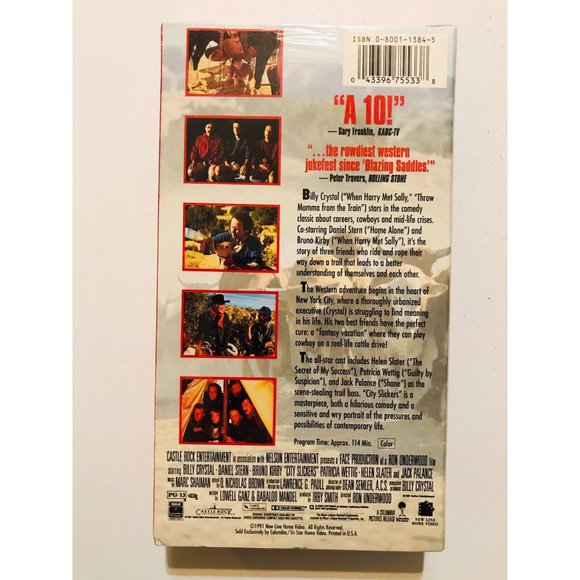 City Slickers VHS 1991 Factory Sealed Watermark - Picture 2 of 4